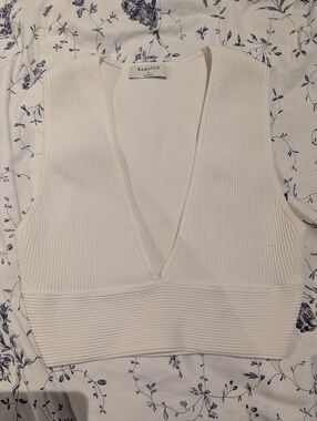 White Sports Bra